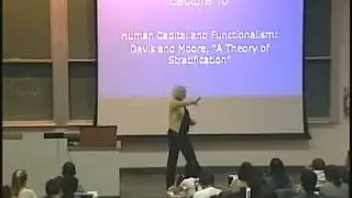 Human Capital and Functionalism: Davis and Moore, A Theory of Stratification  | Socio 1 | Lecture 14