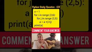 Python Daily Question - 128 #python #code #viral #youtubeshorts #shorts #short #youtube #code #india