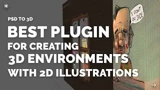 PSD to 3D Showreel