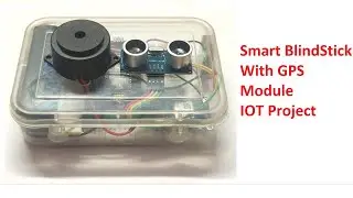 Smart BlindStick Using NodeMCU ESP8266 Wifi Module | IOT Project