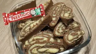 COMO FAZER ROCAMBOLE DE PRESTÍGIO QUE NÃO VAI AO FORNO