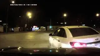 ДТП в Екатеринбурге 12.04.2014  За 40 минут до аварии