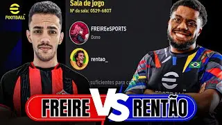 ENFRENTANDO O CAMPEÃO MUNDIAL @rentao-efootball NO EFOOTBALL 24 MOBILE
