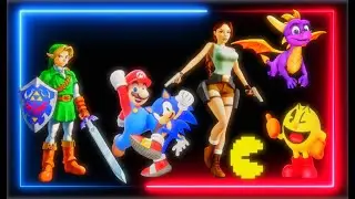 Iconic Gaming Mascots - Part 1 - Sy Retro #gaming #nostalgia #videogames