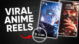 How to make Viral ANIME Reels 🔥 Anime Video Kaise Banaye