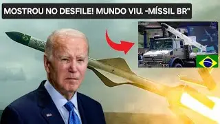 AGORA! BRASIL MOSTRA AO MUNDO PODEROSO MÍSSIL ANTI-INVASÃO EM DESFILE! -100% NACIONAL"