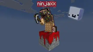 Je dois survivre sur un Bloc Hanté dans Minecraft..