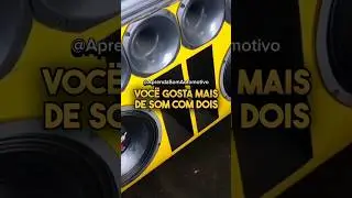 2 ou 4 ALTO FALANTES? Qual você curte mais ? 🤔🔊