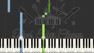 🎹 Amigo de Deus - 2707 - Adhemar de Campos - Tutorial Teclado Fácil