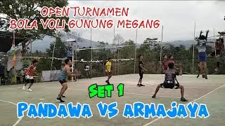 open turnamen bola voli gunung megang cup ‼️ PANDAWA VS ARMAJAYA set 1