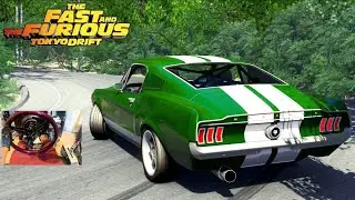 REALISTIC Tokyo Drift Touge - 1967 RB26 651hp Ford Mustang AC MOD!