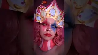 Circus Queen 🎪 #makeup #clownmakeup #makeuplook #sfx #sfxartist #clownqueen