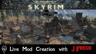 🔴 SKYRIM MOD MAKING - Tips And Tricks For Porting DAZ To SKYRIM - 4/6/20
