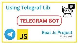 Create Amazing  telegram Bots with Telegraf and JavaScript in Seconds!