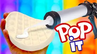 Pop it à base de silicone fait maison