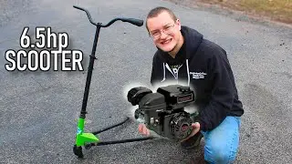 Building a 212cc Predator Powered Scooter (Part 1)