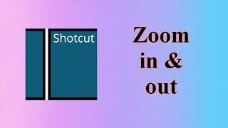 How to Zoom in & out in Shotcut