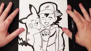 Como Dibujar Pokemon y Pikachu - How to Draw Pokemon & Pikachu