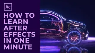 How to Learn Adobe After Effects in 1 Minute 