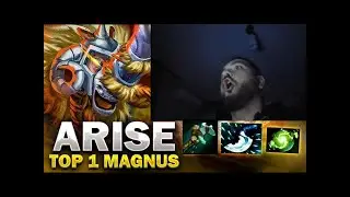 Ar1se Best Magnus Crazy Plays Pos 4 And Pos 2 Dota 2 Highlights !!