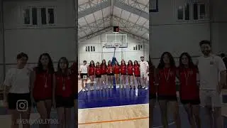 Kamp 3. Kızlarımızı tebrik ediyoruz 😍 #volleyball #voleybol #zehragunes #shorts