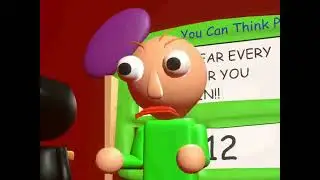 Bendy Enters Baldi's Domain || Bendy and Baby's High School Rivalry Animation Clip #1