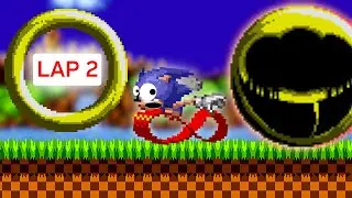 Sonic 1, but LAP 2 is CRAZY! 🍕 Escape the Zone: Labyrinth UPDATE 💎 Sonic Forever mods Gameplay