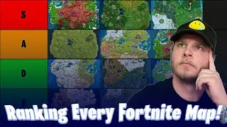 Ranking Every Fortnite Map! (Chapter 1 Season 1 - Chapter 4 Season OG Tier List)