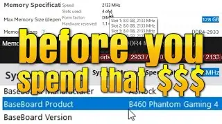 Do this before buying new RAM Memory