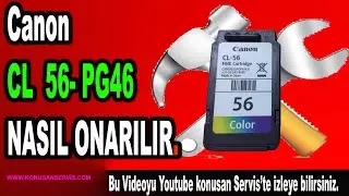Canon Cartridge Repair PG46 CL56 Clogged cartridge Opening repair