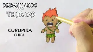 CURUPIRA Chibi (Desenhando com Thiago 112)