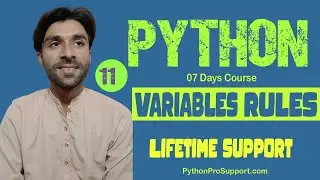 11 Python Variable Declaration Rules | Variables Rules 