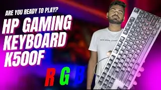 HP Gaming Keyboard K500F - The Best Keyboard for Xbox One, PS4 and PC