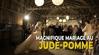 Magnifique salle de mariage rustique dans une grange | Jude-Pomme, Oka
