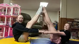 Yoga Pose Challenge!!! (Watch till the end to see who eats the lemon!!)