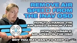 Removing the Air Speed element from INAV's OSD
