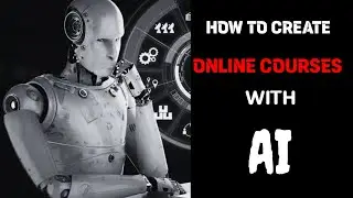 How To Create Online Courses Using AI | CourseX