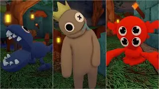 NEW Withered Blue, Indigo & Orange Lake Deep Morphs in Rainbow Friends Roleplay But No Accurate