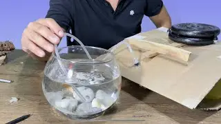 Sessiz pilsiz akvaryum hava pompası