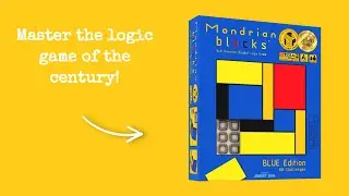 Mondrian Blocks Blue Edition