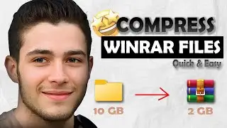 How to Compress Any File Using WinRAR (UPDATED 2025) | Step-by-Step Guide
