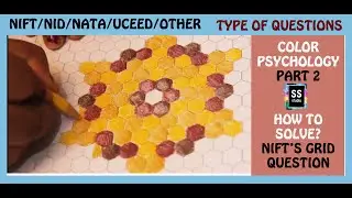 NIFT NID ENTRANCE EXAM PREPARATION 2021 II COLOR PSYCHOLOGY GRID QUESTION PART 2