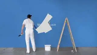 House painter and decorator video logo animation advertisement/commercial