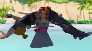 MMD Zelda Wrestling - Summer Special