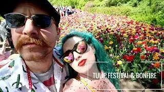 VLOG 002 - TULIP FESTIVAL & BONFIRE