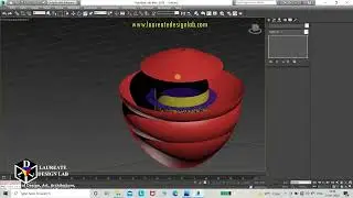 Fountain modelling (with geo-learning) in 3ds max- (Laureate Design Lab)