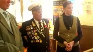 Барановичи, школа 9,  Делегация моряков - подводников, Мезей Г.Н. Холостякова