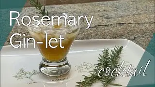 shorties | Rosemary Gin-let Cocktail