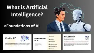 What is Artificial Intelligence ? | Foundations of AI | With notes 