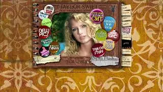 Taylor Swift flash website in 2007